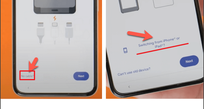 How to transfer data from old Android to new iPhone wirelessly