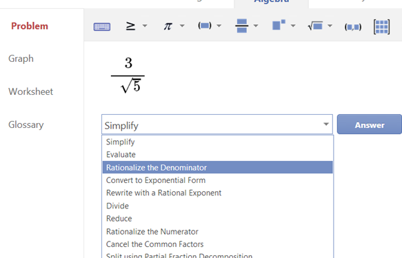 algebra calculator mathway
