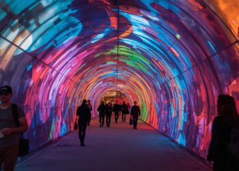 Transforming Spaces: Immersive Art Experiences
