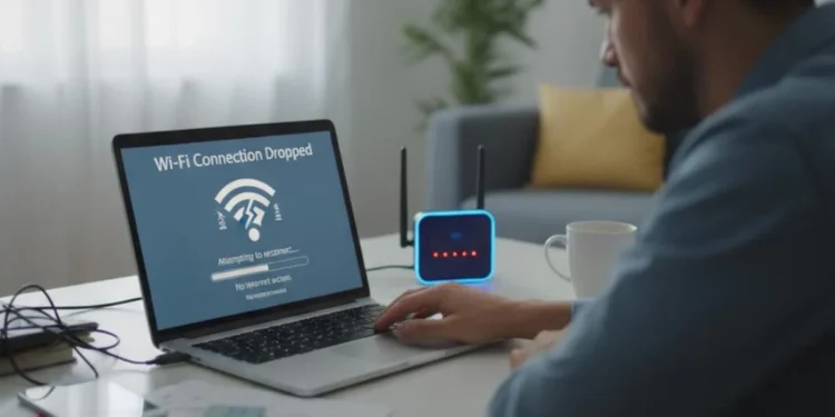 how to fix WiFi connection keeps dropping issue